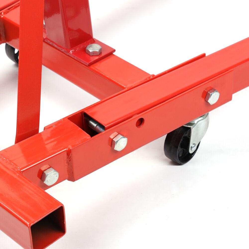 Buy 900kg Engine Stand Heavy Duty Industrial Workshop Cars Auto Crane Hoist discounted | Products On Sale Australia