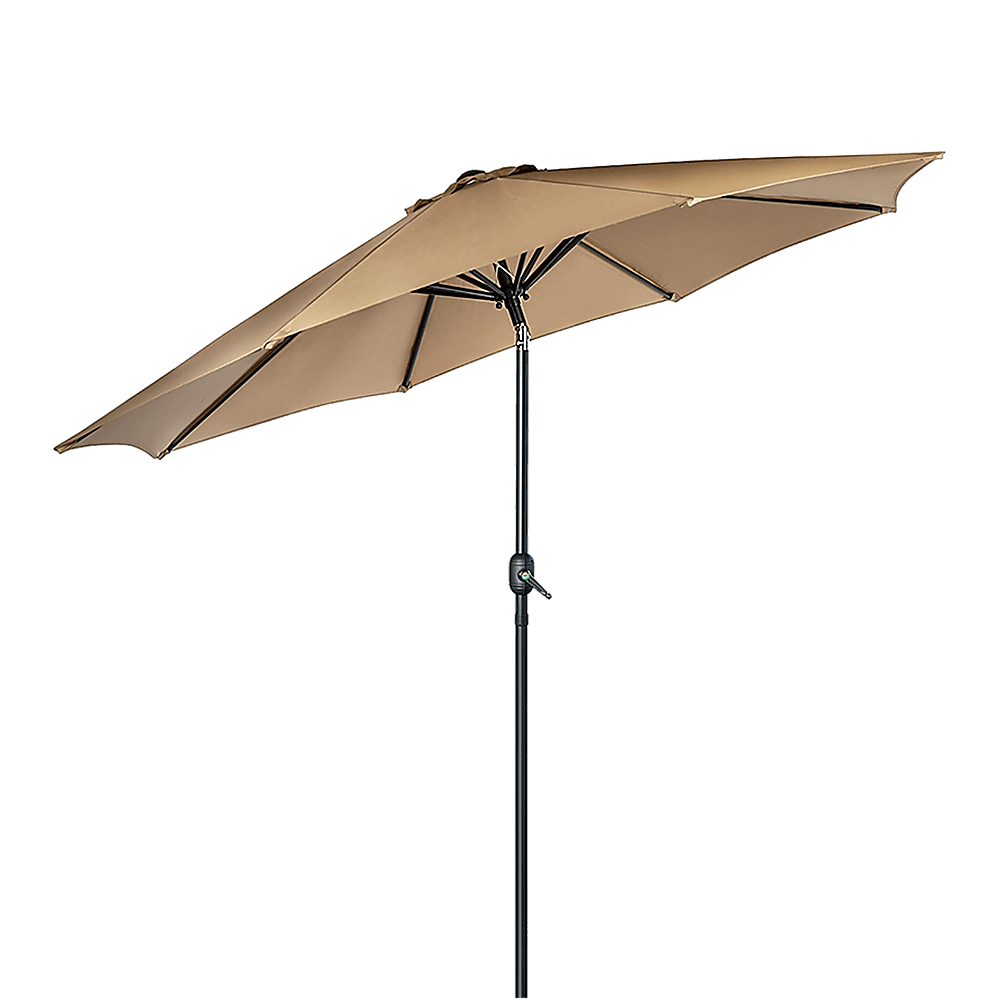 Buy 9FT Patio Umbrella Outdoor Garden Table Umbrella with 8 Sturdy Ribs discounted | Products On Sale Australia