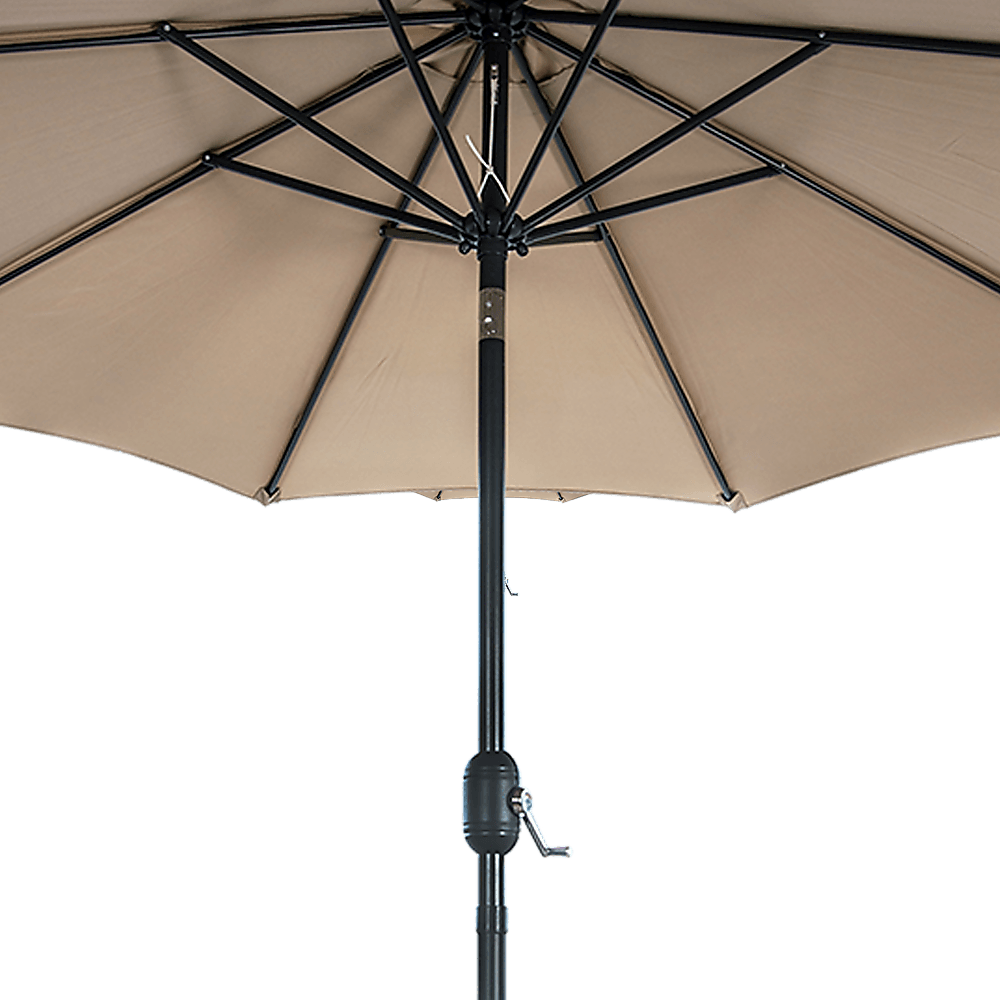 Buy 9FT Patio Umbrella Outdoor Garden Table Umbrella with 8 Sturdy Ribs discounted | Products On Sale Australia