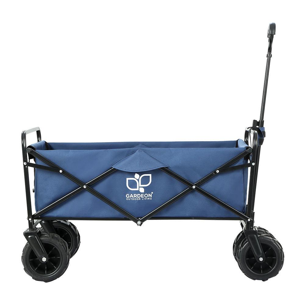 Buy Gardeon Garden Cart Folding 120kg Trolley Camping Wagon Barrow Outdoor Beach discounted | Products On Sale Australia