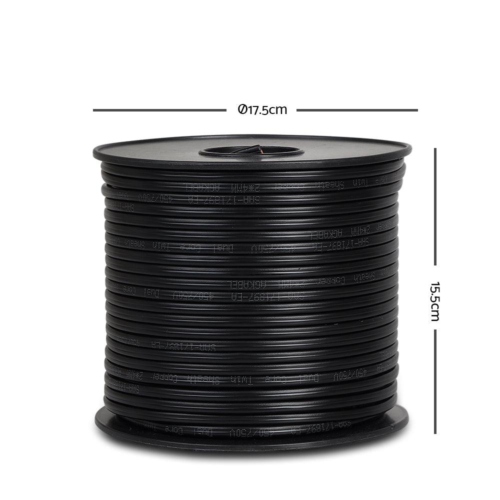 Buy Giantz 4MM 100M Twin Core Wire Electrical Cable Extension Car 450V 2 Sheath discounted | Products On Sale Australia