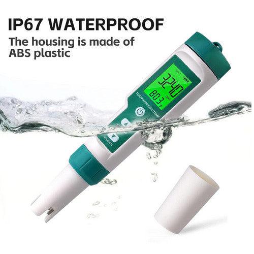 Buy 7 In 1 PH Meter TDS/EC/Salt/Temp Water Quality Monitor Tester Pen Pool Aquarium discounted | Products On Sale Australia