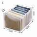 Buy 7 Grids Mesh Foldable Clothes Storage Jeans Pants Organizer Clothes Organizer discounted | Products On Sale Australia