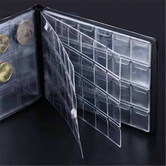 Buy 180 Coin Holder Collection Storage Collecting Money Penny Pockets Album Book AU discounted | Products On Sale Australia