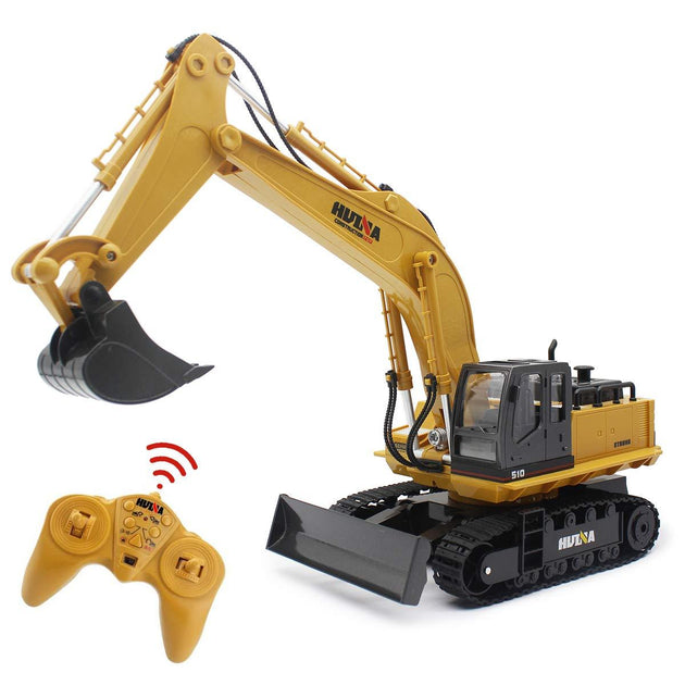 Buy Remote Control Excavator Digger Construction RC Truck Vehicle Toys for Kids Gift | Products On Sale Australia