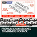 Buy 2 x 22 Baumr-AG Chainsaw Chain Bar Replacement 0.325 0.058 86DL discounted | Products On Sale Australia