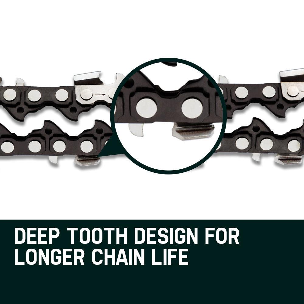 Buy 2 x 22 Baumr-AG Chainsaw Chain Bar Replacement 0.325 0.058 86DL discounted | Products On Sale Australia