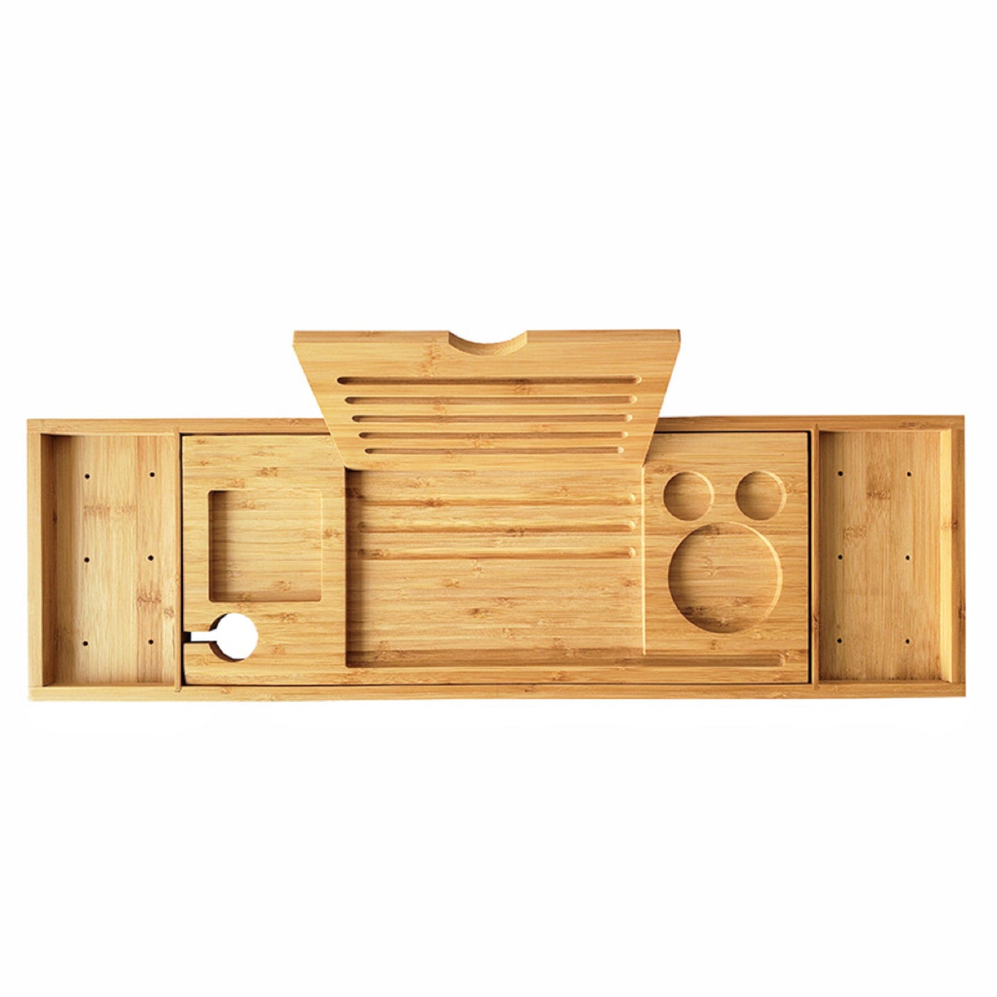 Buy GOMINIMO Expandable Bamboo Bathup Caddy Trays GO-BBC-100-HYB discounted | Products On Sale Australia