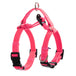 Buy Dog Double-Lined Straps Harness Adjustable L NEON CAROL-PINK discounted | Products On Sale Australia