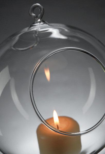 Buy 50 x Wholesale Lot of Hanging Clear Glass Ball Tealight Candle Holder - 8cm Diameter / High - Wedding Globe Decoration Terrarium Succulent Plant Mini Garden Holder Decor Craft Gift discounted | Products On Sale Australia