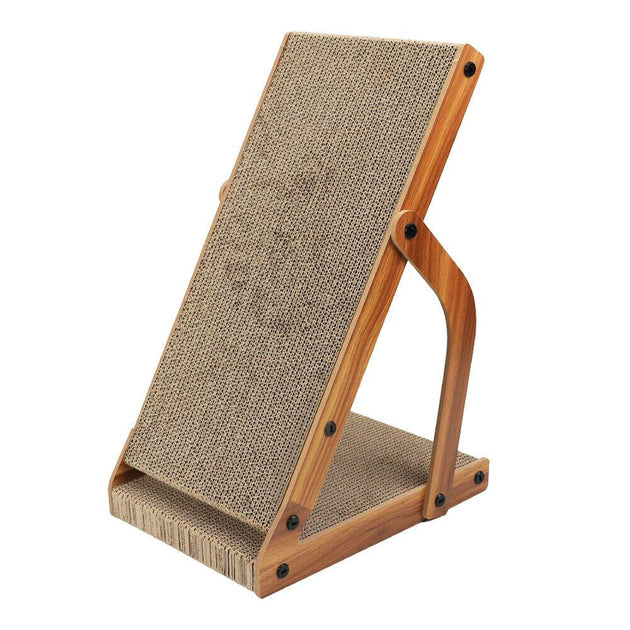 Buy VaKa Cat Scratching Scratcher Board Cat Tree Pad Lounge Toy Corrugated Cardboard discounted | Products On Sale Australia