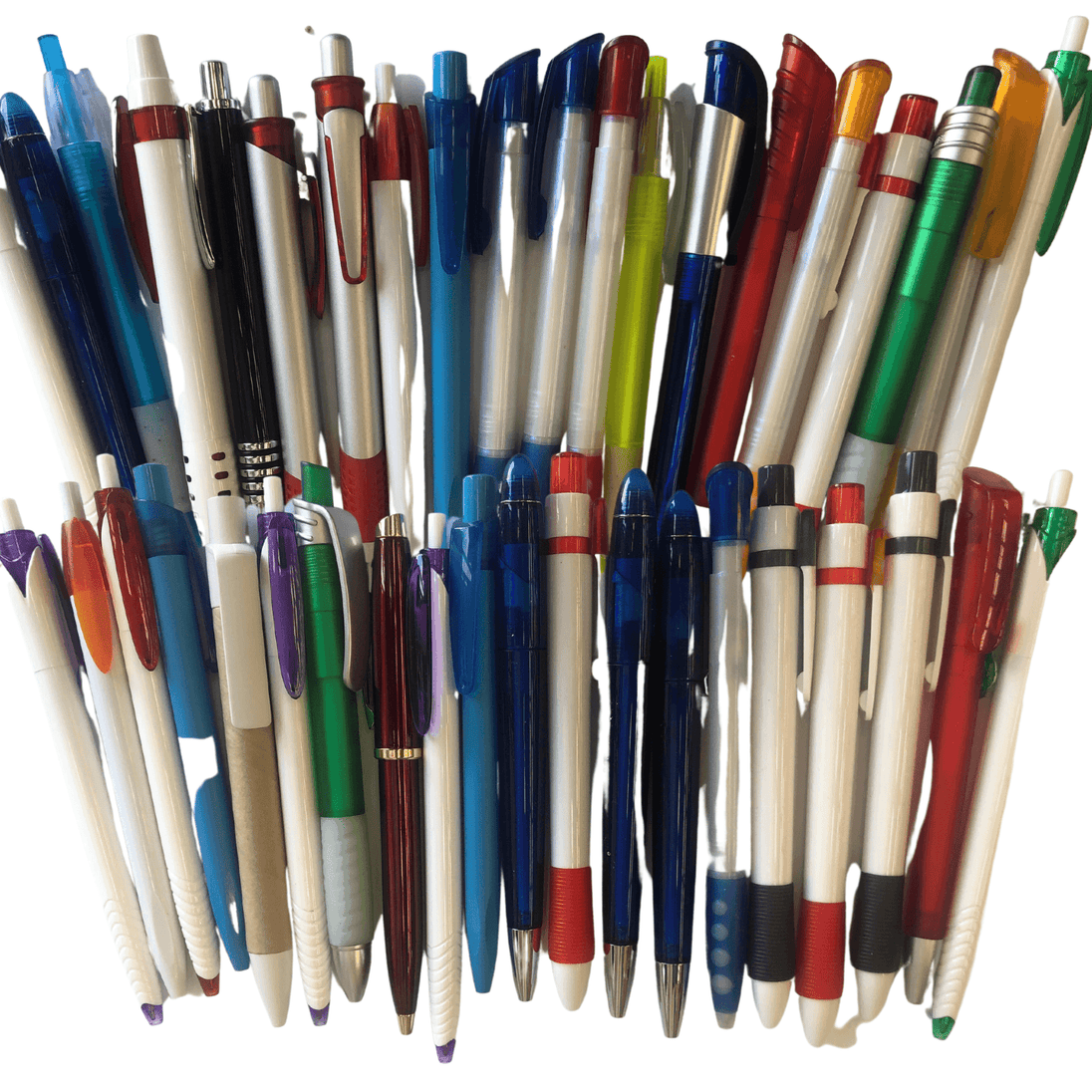 Buy 50x Ball Point Pen Gift School Office Business Ballpoint - ASSORTED BULK PACK discounted | Products On Sale Australia