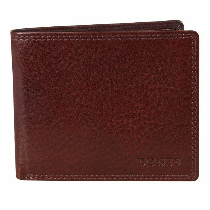 Buy DENTS WALLET Genuine Italian LEATHER Mens Credit Card Holder Bifold GIFT BOX - discounted | Products On Sale Australia