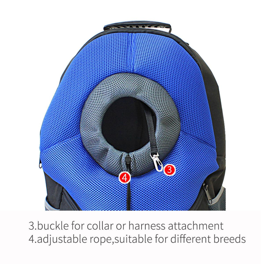 Buy Ondoing Pet Carrier Backpack Adjustable Dog Puppy Cat Front Carrier Head Out discounted | Products On Sale Australia