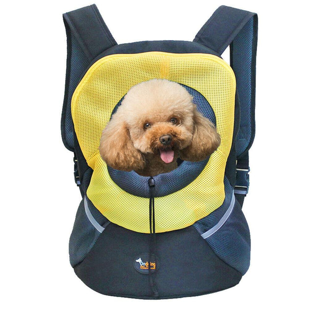 Buy Ondoing Pet Carrier Backpack Adjustable Dog Puppy Cat Front Carrier Head Out discounted | Products On Sale Australia