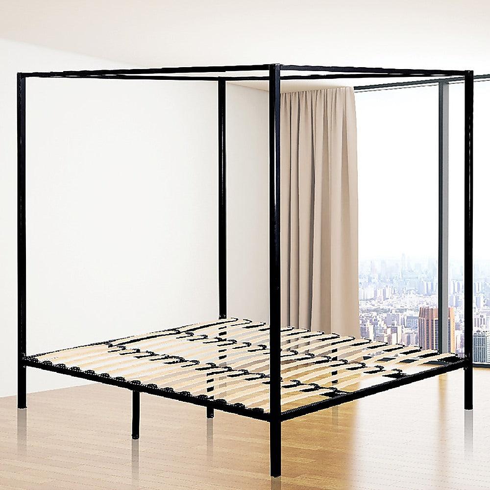 Buy 4 Four Poster King Bed Frame discounted | Products On Sale Australia