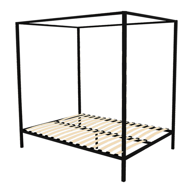 Buy 4 Four Poster Queen Bed Frame discounted | Products On Sale Australia