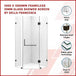 Buy 1000 x 1000mm Frameless 10mm Glass Shower Screen By Della Francesca | Products On Sale Australia