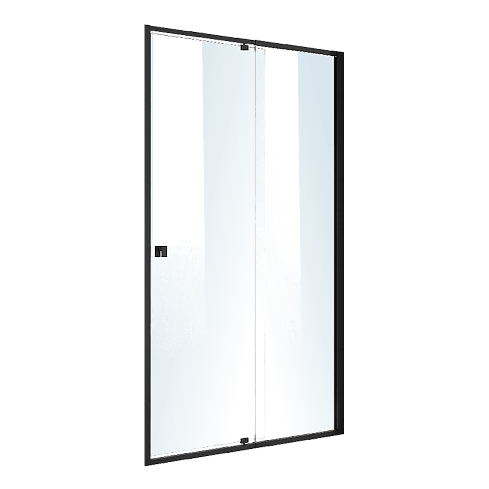 Buy Adjustable Semi Frameless Shower Screen (114~122) x 195cm Australian Safety Glass discounted | Products On Sale Australia