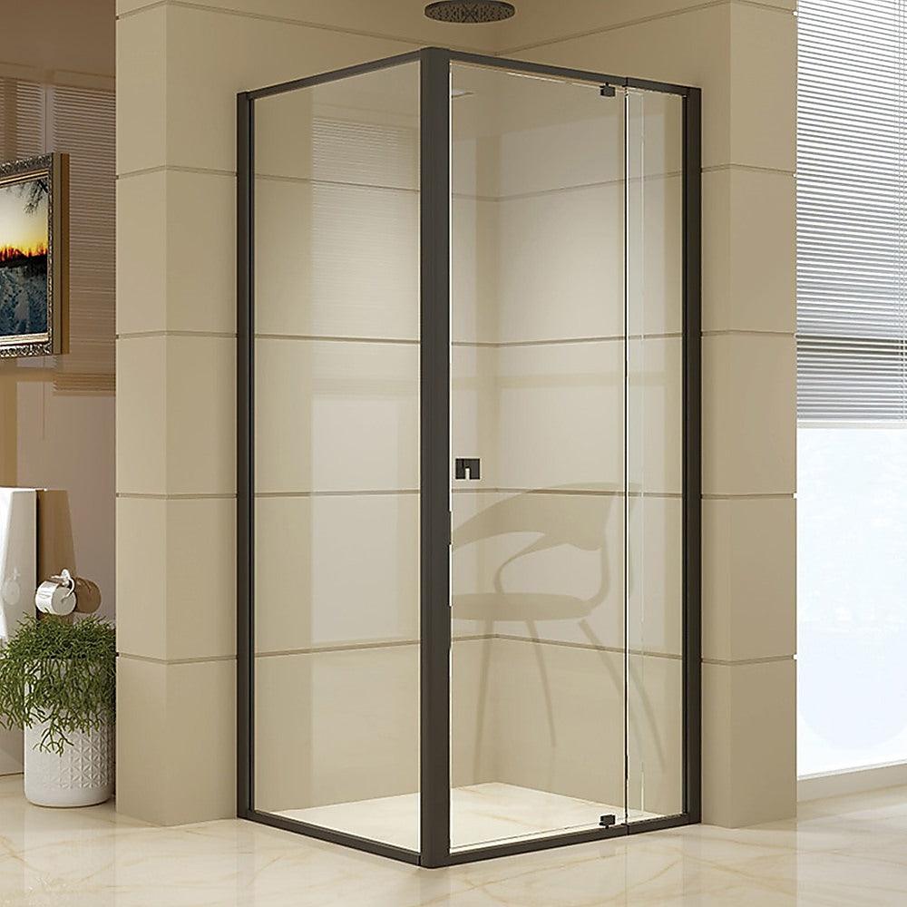 Buy Semi Frameless Shower Screen (82~90)x 195cm & (77~80)x 195cm Side AS/NZS Glass discounted | Products On Sale Australia