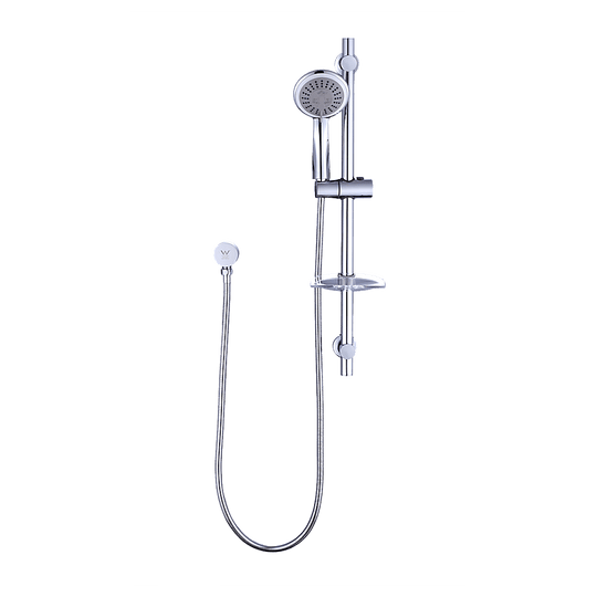 Buy Hand Held Shower Rail Soap Dish Bathroom Set discounted | Products On Sale Australia