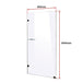 Buy 800 x 2000mm Frameless 10mm Safety Glass Shower Screen discounted | Products On Sale Australia