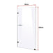 Buy 900 x 2100mm Frameless 10mm Safety Glass Shower Screen discounted | Products On Sale Australia