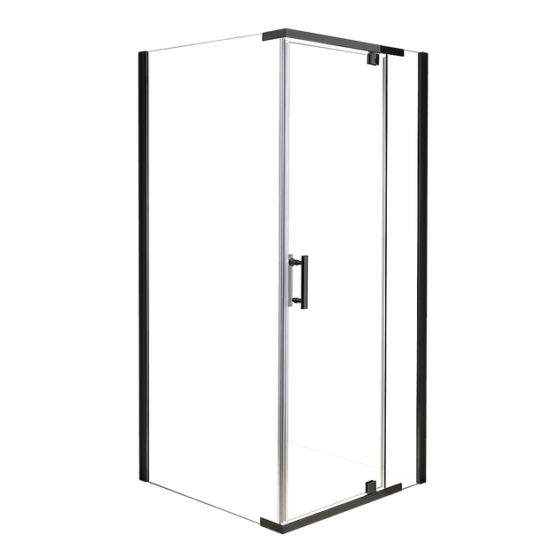 Buy Shower Screen 900x900x1900mm Framed Safety Glass Pivot Door By Della Francesca discounted | Products On Sale Australia