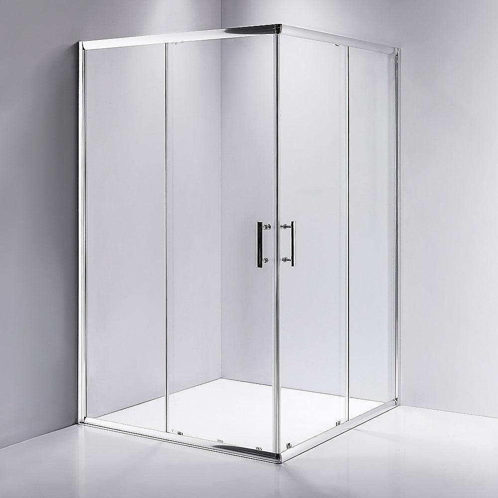 Buy 1200 x 1000mm Sliding Door Nano Safety Glass Shower Screen By Della Francesca discounted | Products On Sale Australia