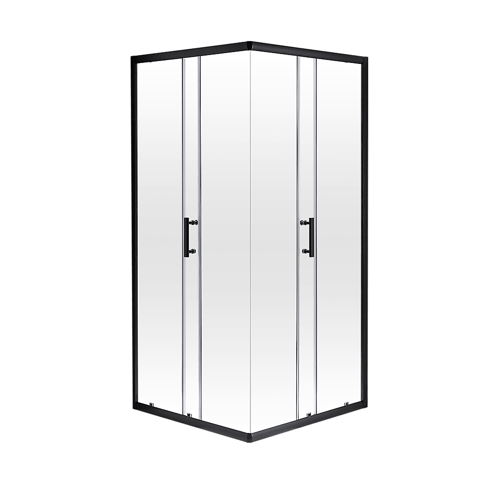 Buy 800 x 800mm Sliding Door Nano Safety Glass Shower Screen By Della Francesca discounted | Products On Sale Australia