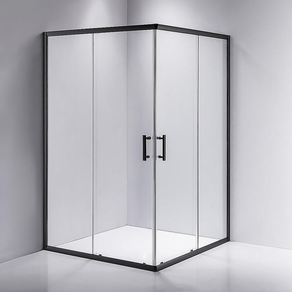 Buy 800 x 1000mm Sliding Door Nano Safety Glass Shower Screen By Della Francesca discounted | Products On Sale Australia