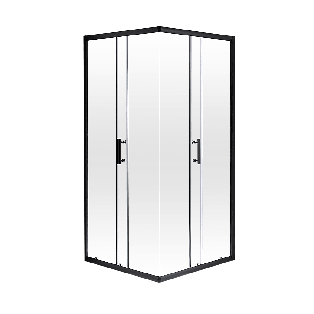 Buy 800 x 1000mm Sliding Door Nano Safety Glass Shower Screen By Della Francesca discounted | Products On Sale Australia