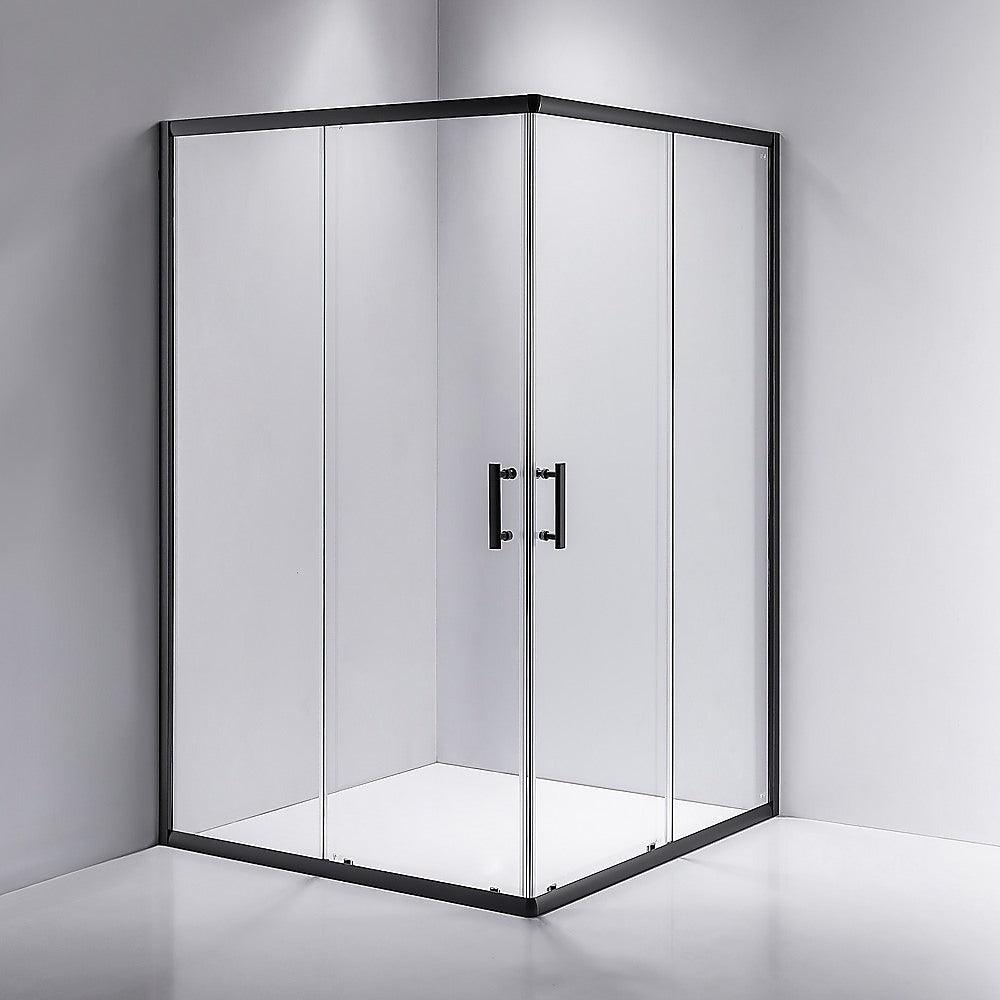 Buy 1200 x 800mm Sliding Door Nano Safety Glass Shower Screen By Della Francesca discounted | Products On Sale Australia