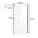 Buy 1000 x 2100mm Frameless 10mm Safety Glass Shower Screen discounted | Products On Sale Australia