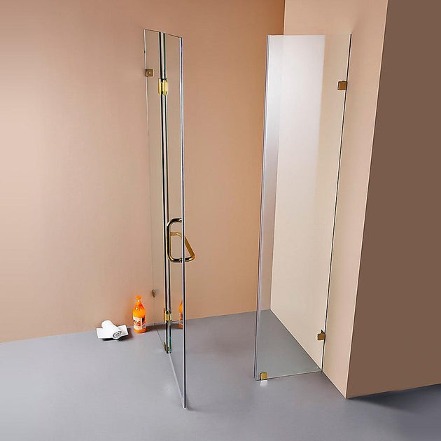 Buy 900 x 900mm Frameless 10mm Glass Shower Screen By Della Francesca | Products On Sale Australia