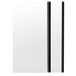 Buy 180 Degree Pivot Door 6mm Safety Glass Bath Shower Screen 1200x1400mm By Della Francesca discounted | Products On Sale Australia