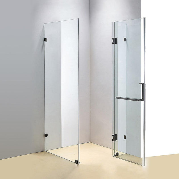 Buy 1200 x 900mm Frameless 10mm Glass Shower Screen By Della Francesca discounted | Products On Sale Australia