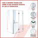 Buy 1200 x 900mm Frameless 10mm Glass Shower Screen By Della Francesca discounted | Products On Sale Australia