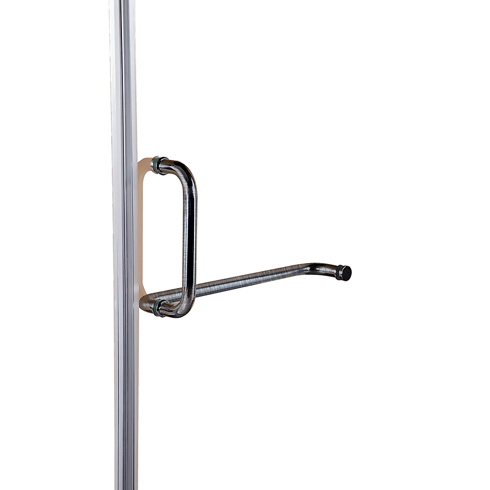 Buy 1000 x 1000mm Frameless 10mm Glass Shower Screen By Della Francesca discounted | Products On Sale Australia