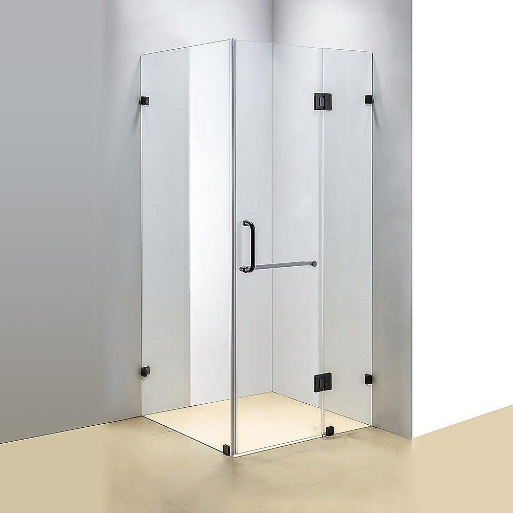 Buy 1000 x 900mm Frameless 10mm Glass Shower Screen By Della Francesca discounted | Products On Sale Australia