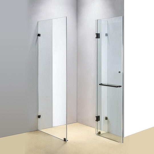 Buy 1100 x 900mm Frameless 10mm Glass Shower Screen By Della Francesca discounted | Products On Sale Australia