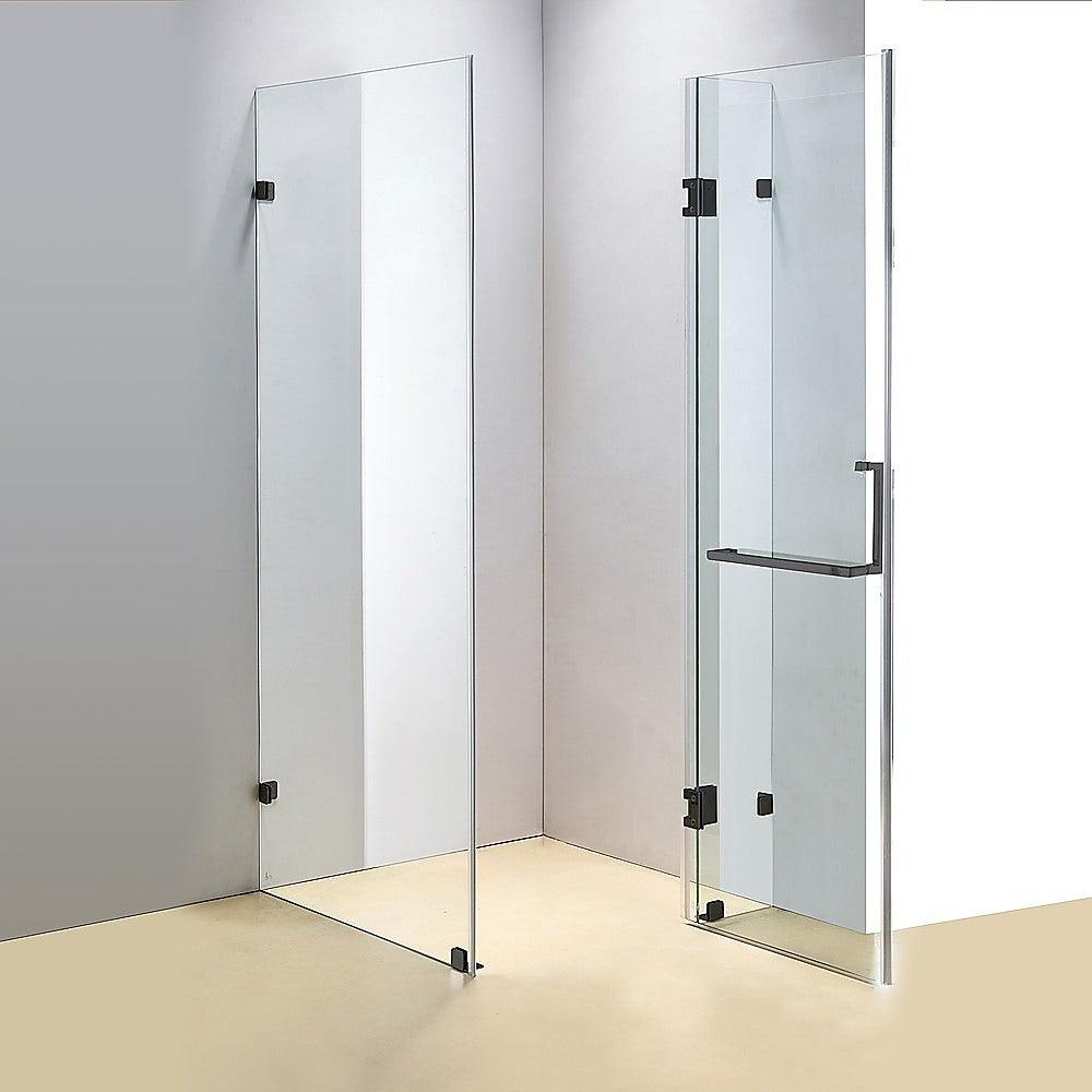 Buy 1200 x 1000mm Frameless 10mm Glass Shower Screen By Della Francesca discounted | Products On Sale Australia