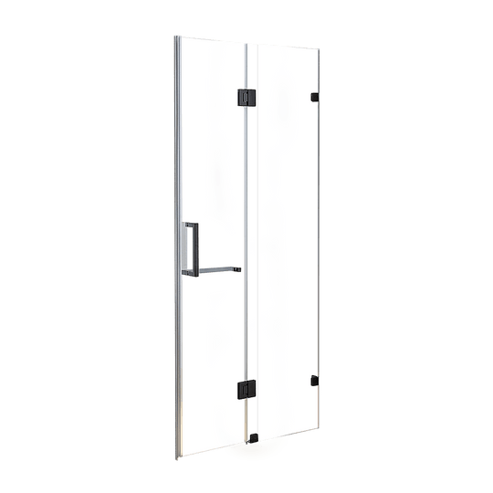 Buy 120 x 200cm Wall to Wall Frameless Shower Screen 10mm Glass By Della Francesca discounted | Products On Sale Australia