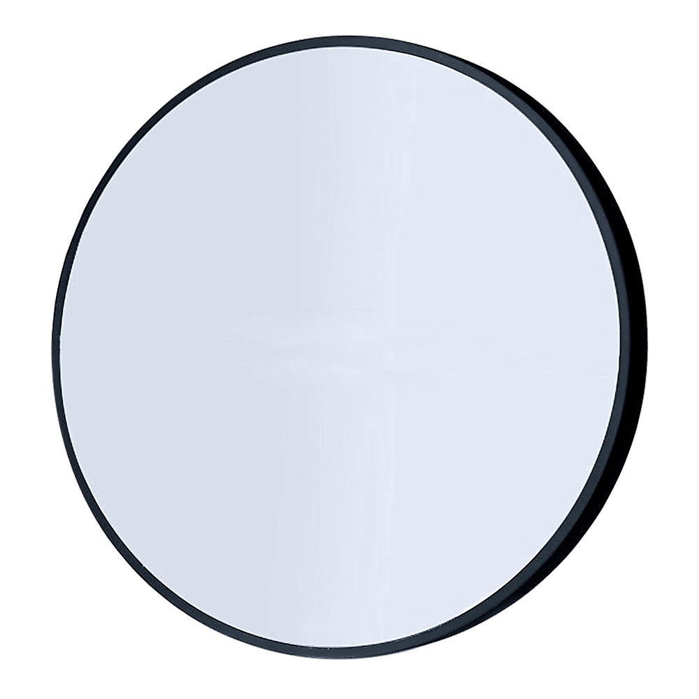 Buy 90cm Round Wall Mirror Bathroom Makeup Mirror by Della Francesca discounted | Products On Sale Australia