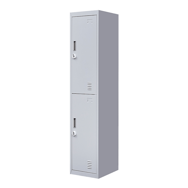 Buy 2-Door Vertical Locker for Office Gym Shed School Home Storage discounted | Products On Sale Australia