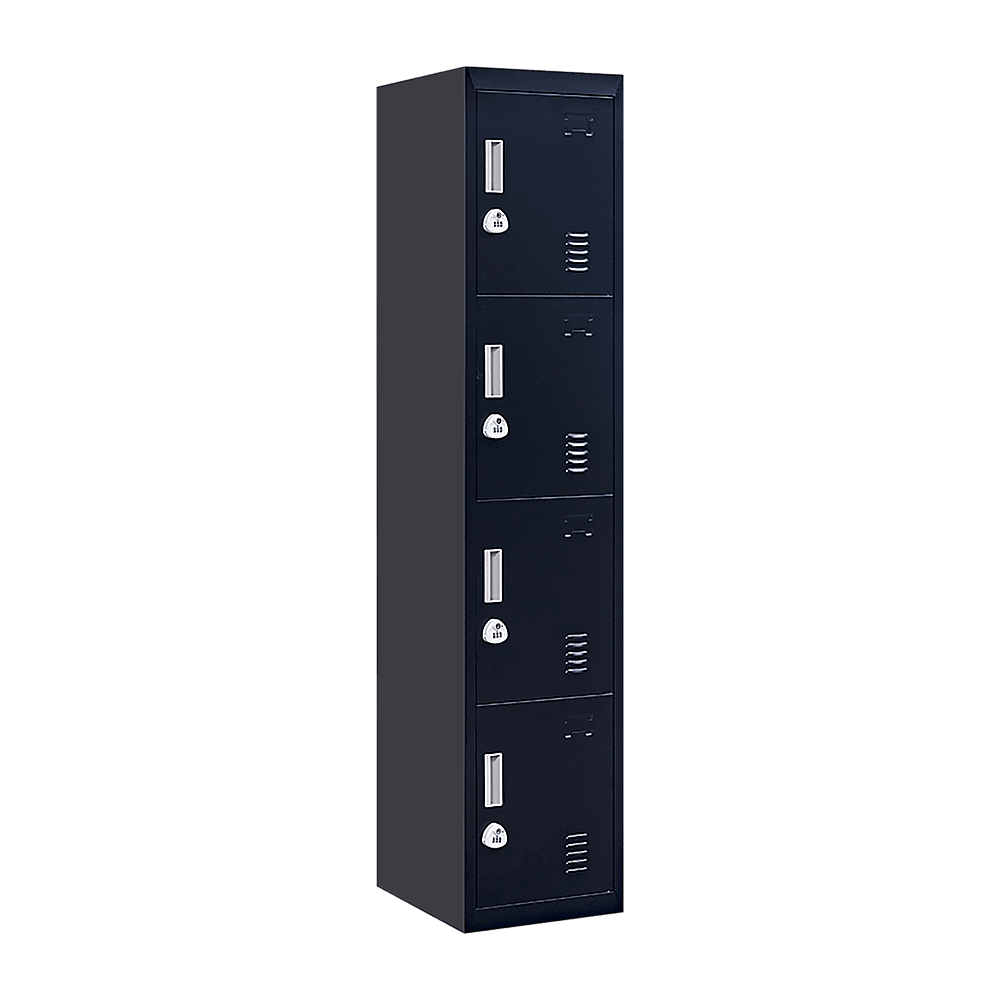 Buy 4-Door Vertical Locker for Office Gym Shed School Home Storage discounted | Products On Sale Australia