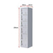 Buy 6-Door Locker for Office Gym Shed School Home Storage discounted | Products On Sale Australia