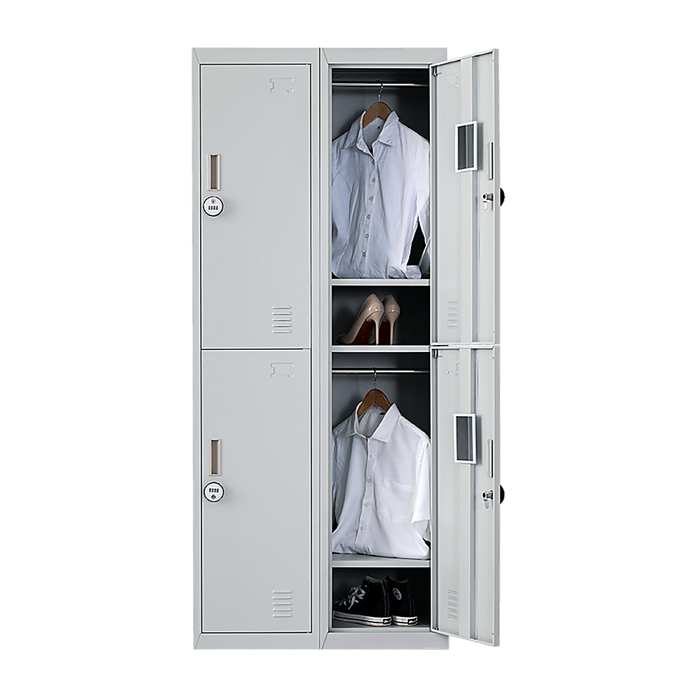 Buy Four-Door Office Gym Shed Storage Locker discounted | Products On Sale Australia