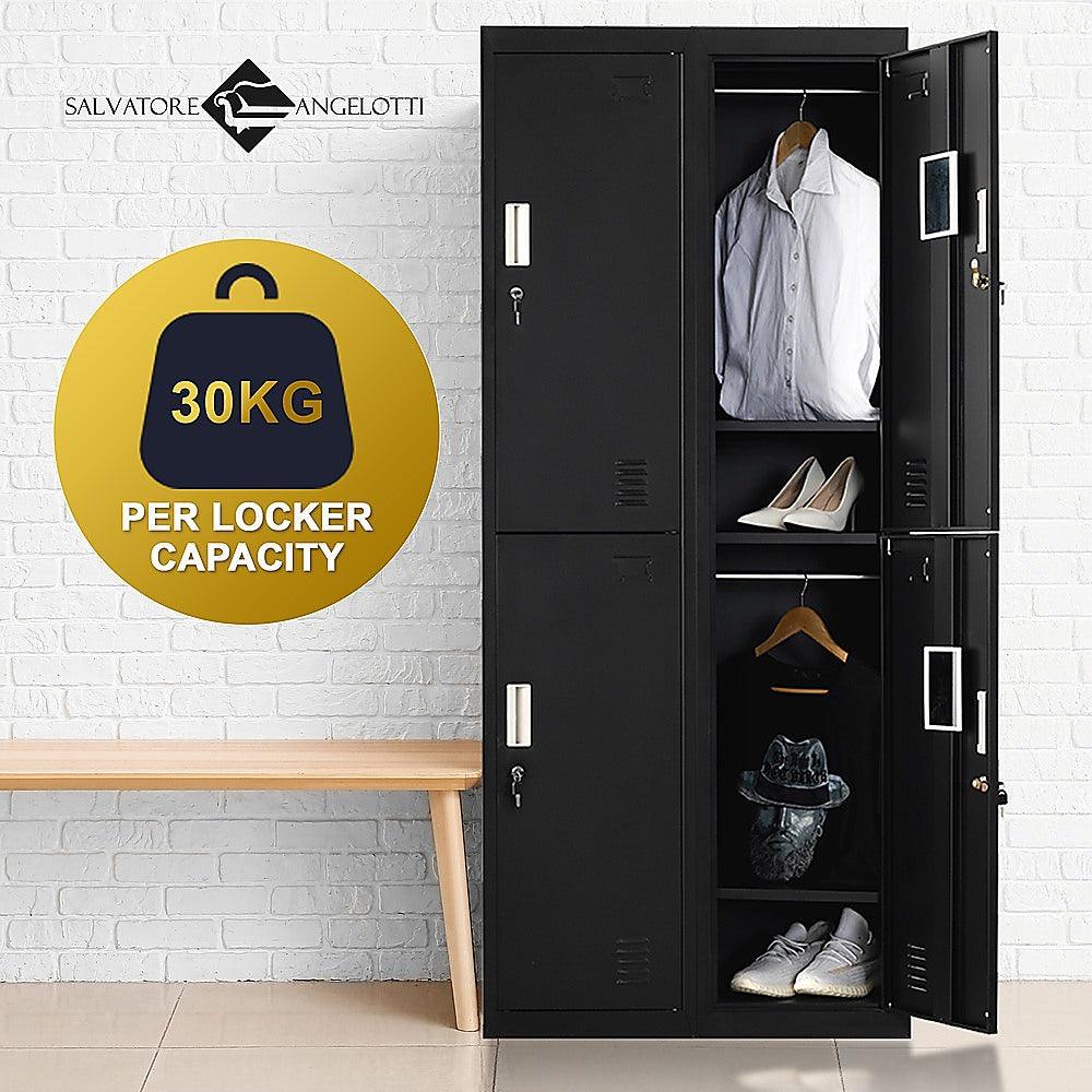 Buy Four-Door Office Gym Shed Storage Locker discounted | Products On Sale Australia