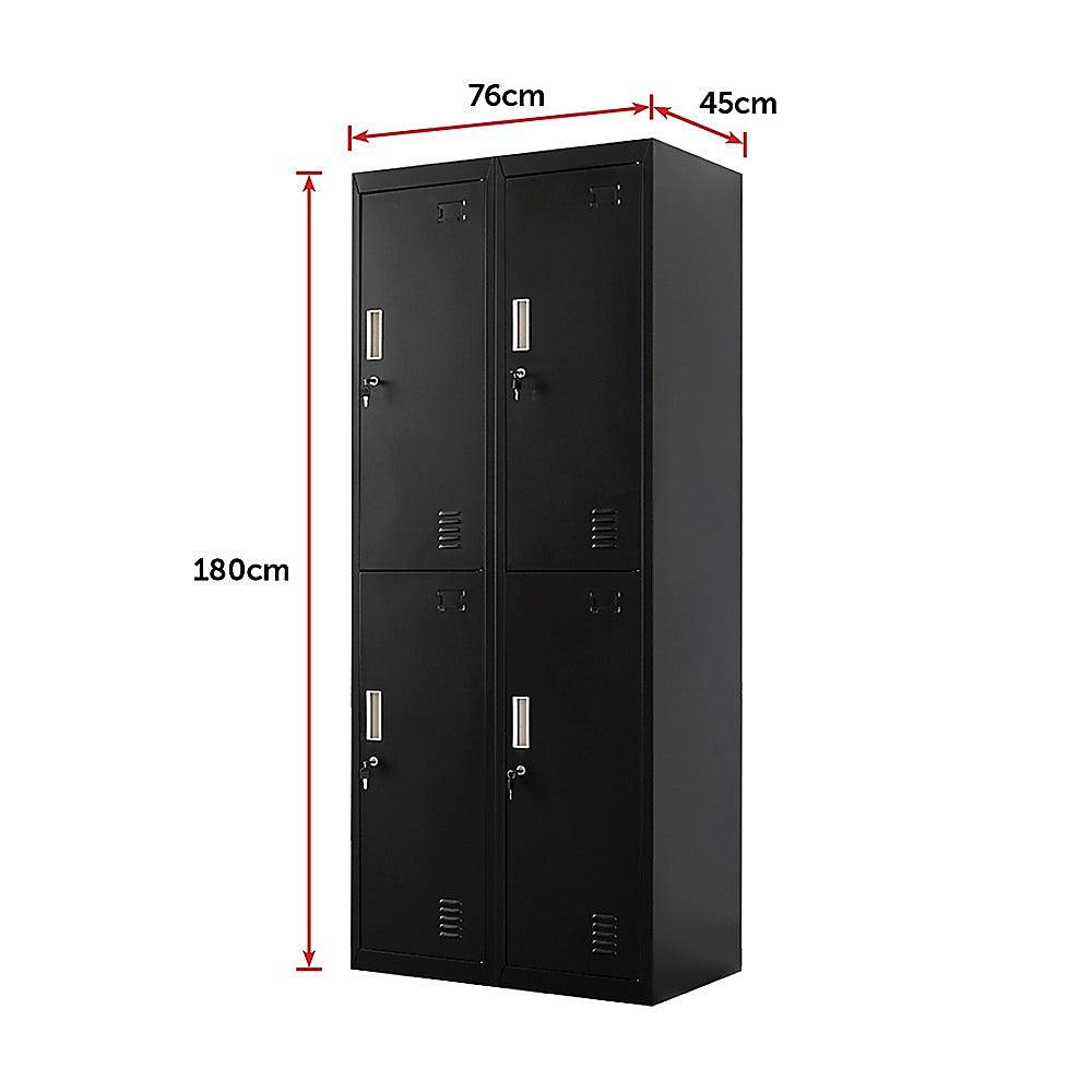 Buy Four-Door Office Gym Shed Storage Locker discounted | Products On Sale Australia